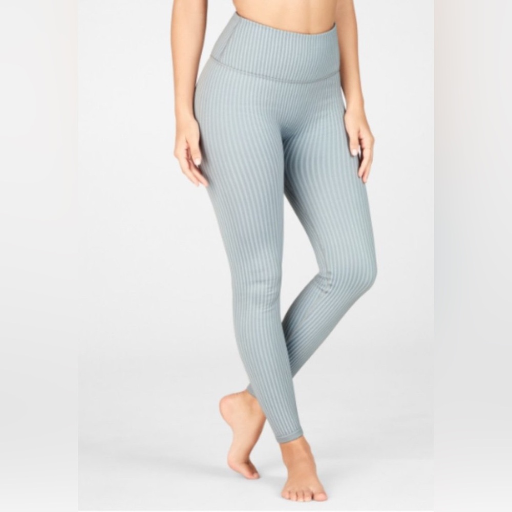 NWT Fabletics High-Waisted Seamless Rib Legging